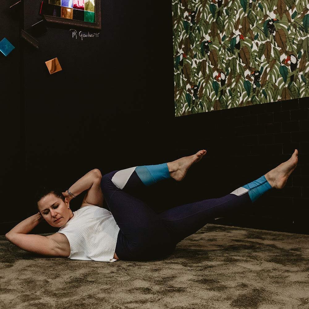 Pilates matwork cross